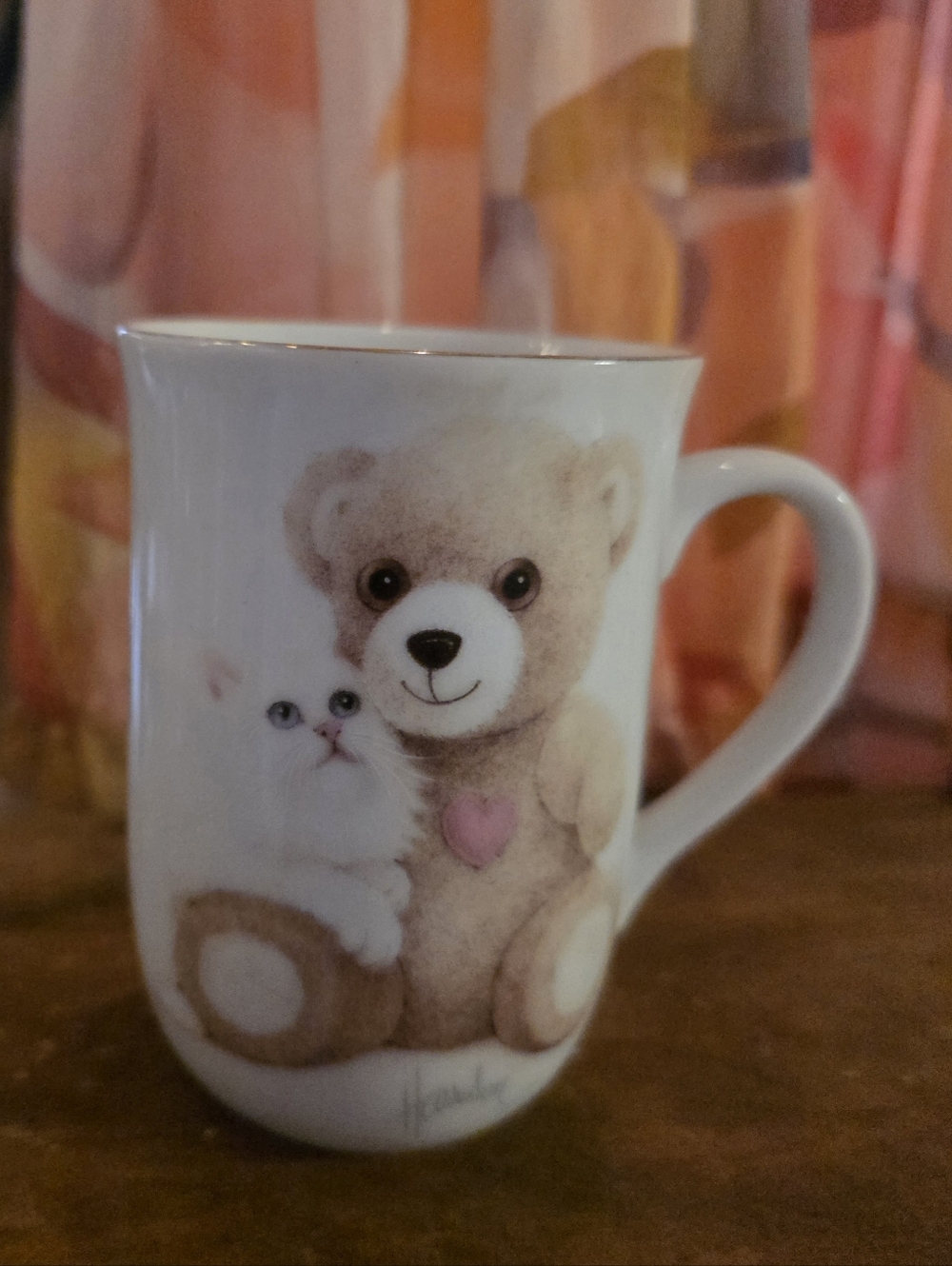 VTG Otagiri Coffee Cup 80's CuteCore Teddy Bear Persian Cat Mug - Cat Lover